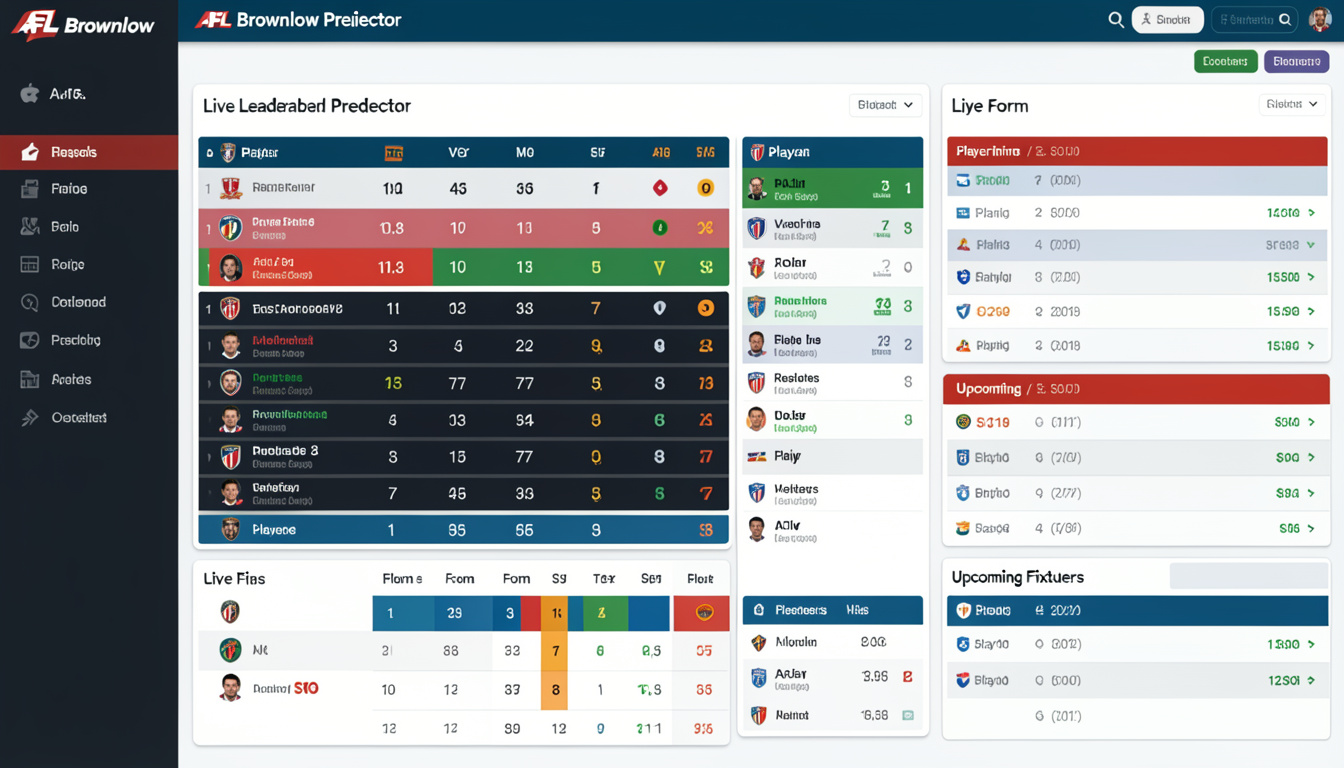 afl brownlow predictor